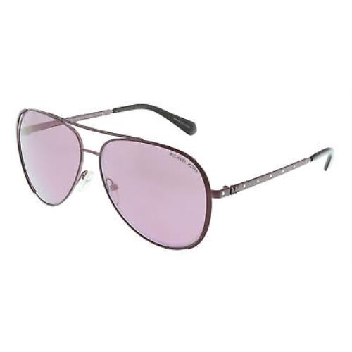 Michael Kors 0MK1101B Chelsea Bright Aviator Full Rim Sunglasses