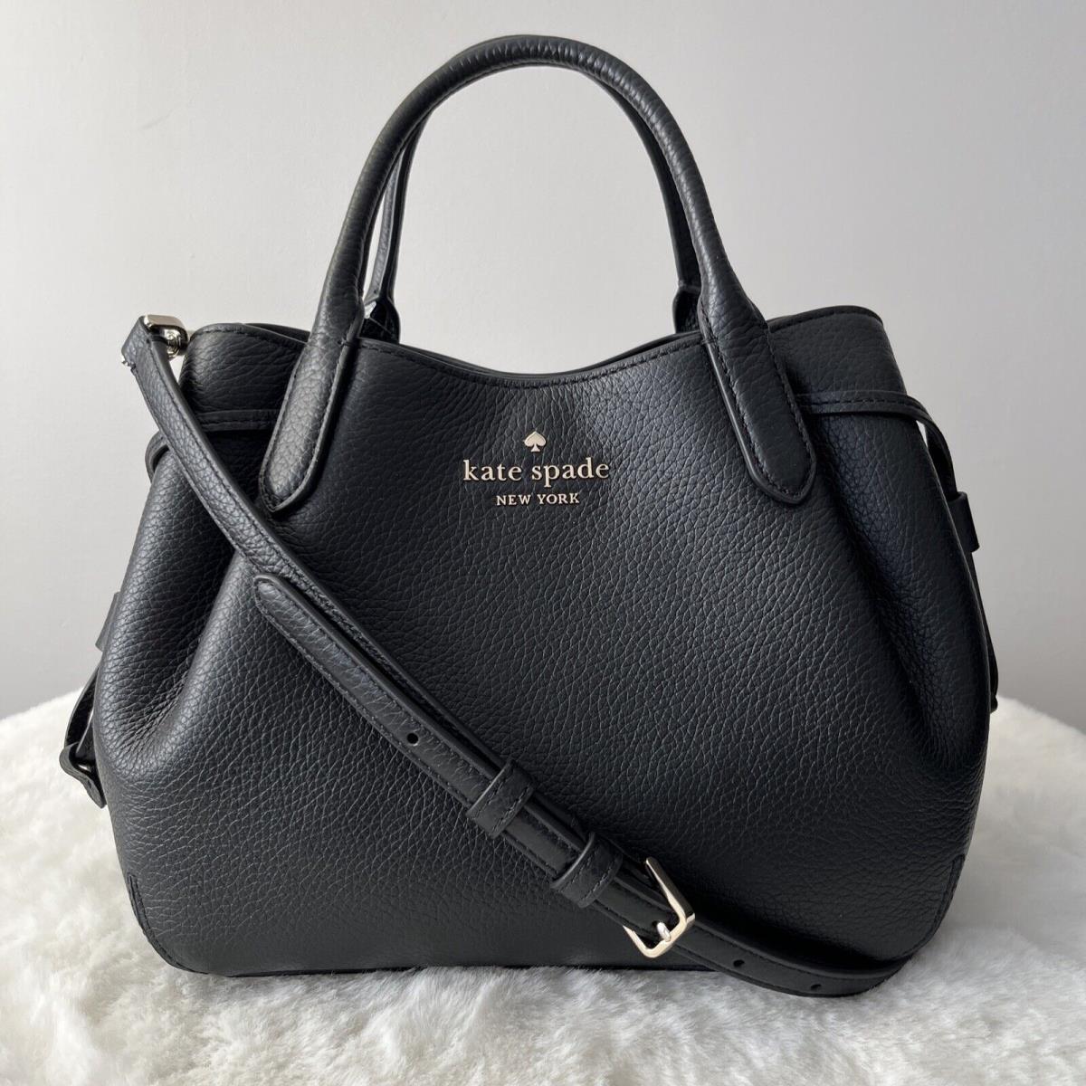 New Kate Spade Dumpling Small Satchel Crossbody Black