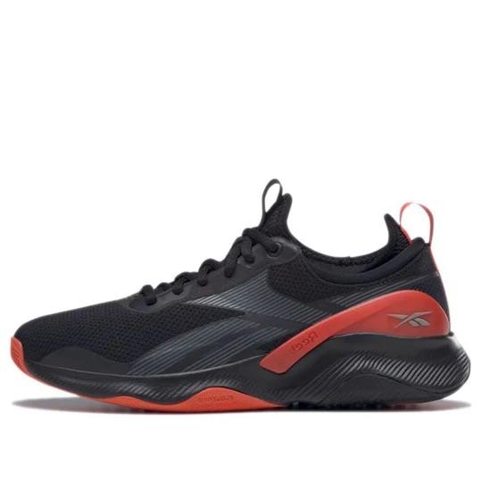 Women Reebok Hiit TR 2.0 Training Shoes Size 7.5 Black Red Grey Gray GW8517 - Black