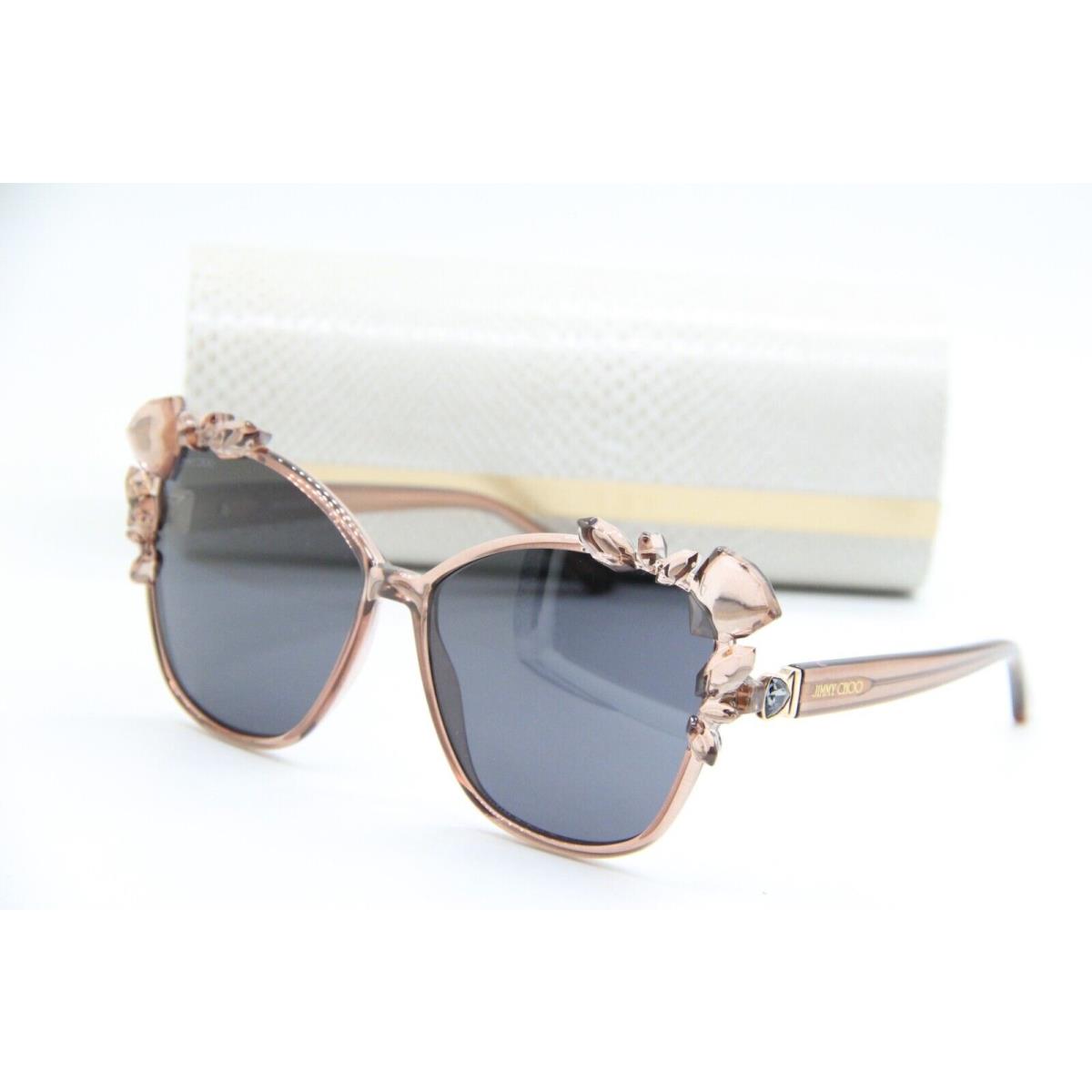 Jimmy Choo Mya/s 25TH 35JIR Transparent Pink Sunglasses 59-14