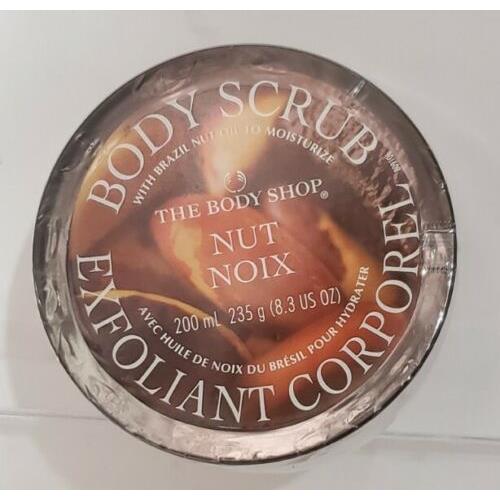 Nos The Body Shop Nut Body Scrub Exfoliating 8.3 Oz Bath