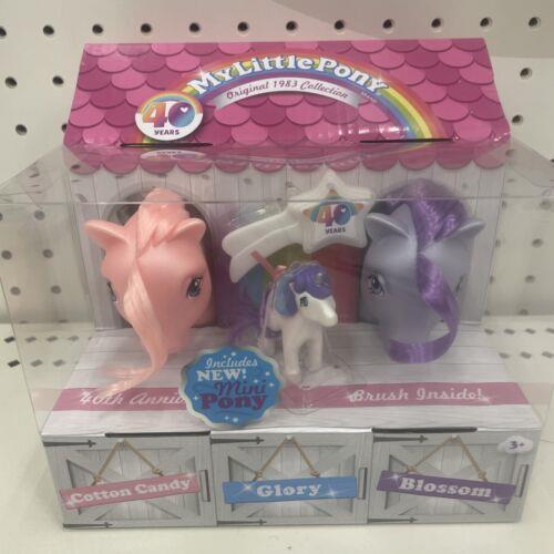 My Little Pony Pearly Pearlized G1 Cotton Candy Blossom Glory 40 Years Retro