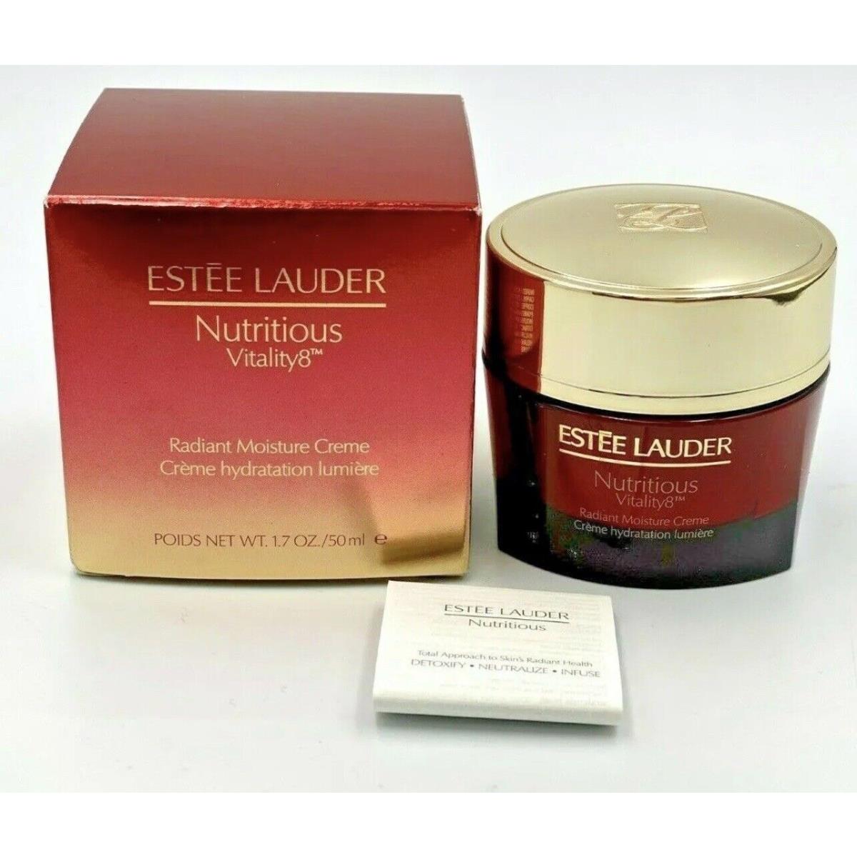 Estee Lauder Nutritious VITALITY8 Radiant Moisture Creme 1.7 oz