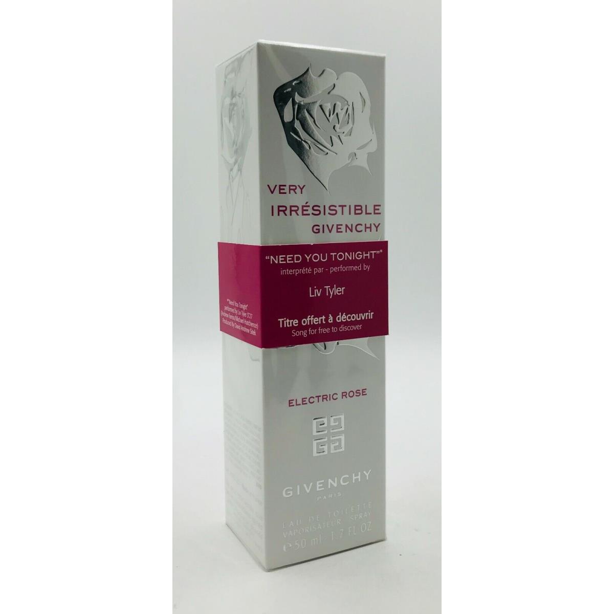 Givenchy Live Irresistible Electric Rose Women Perfume Edt Spray 2.5 oz Box