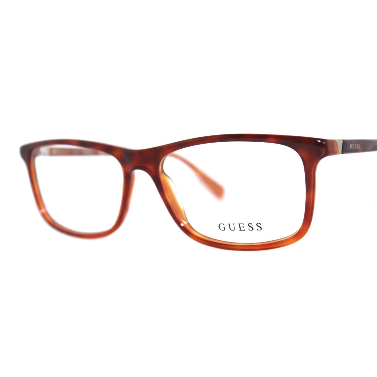 Guess GU50054 053 Havana Eyeglasses Frame 55-15-145MM W/case