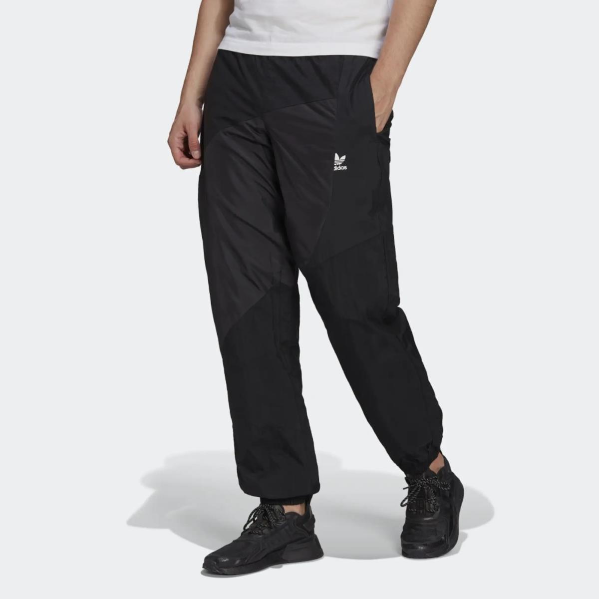 Adidas Men`s Bld FP Woven Track Pants Originals Nylon Pant Sports Sz S