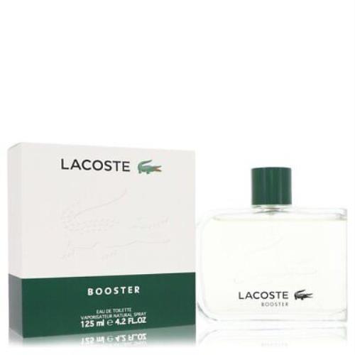 Booster by Lacoste Eau De Toilette Spray 4.2 oz For Men