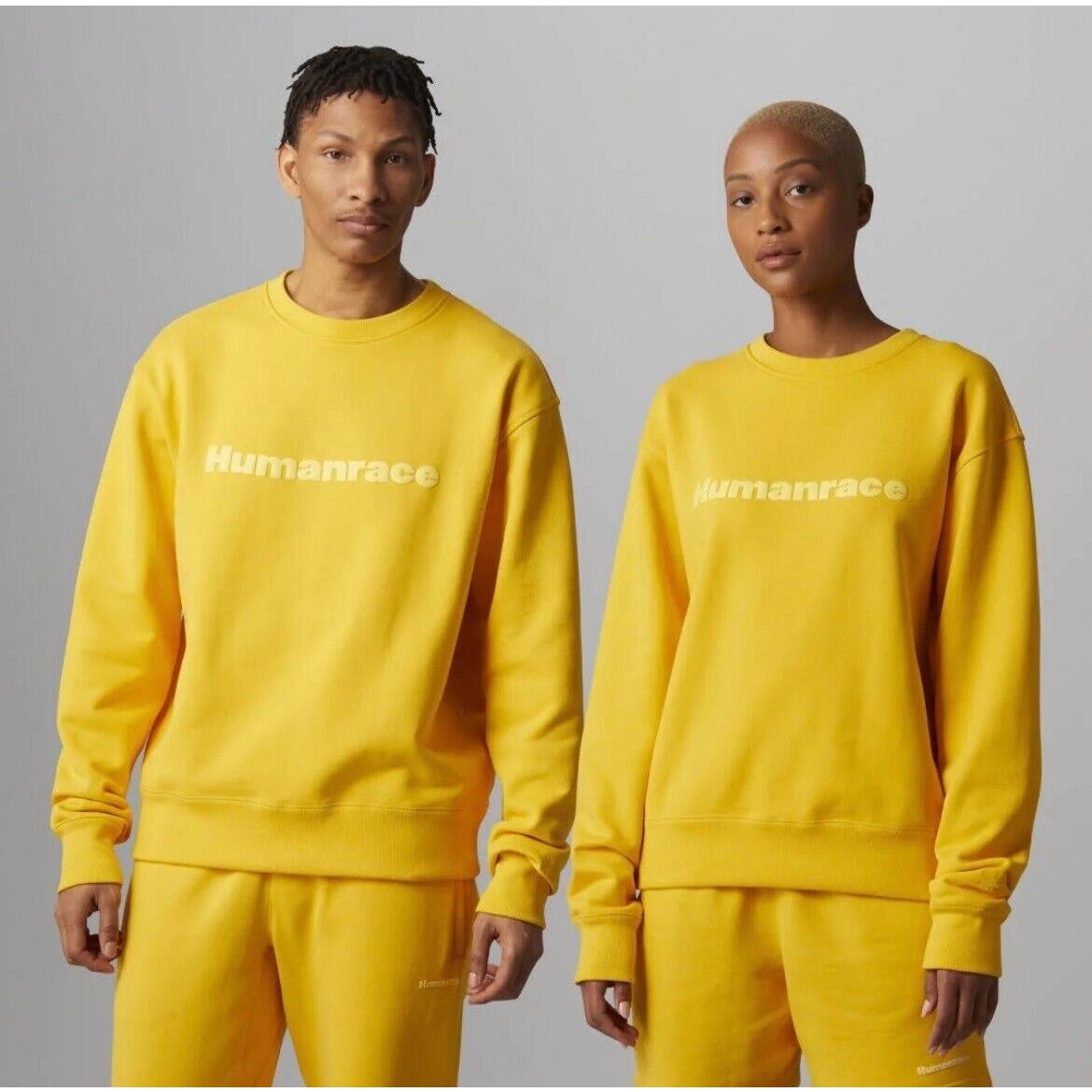 Adidas x Humanrace By Pharrell Williams Basics Sweatshirt HI5544 S XL Was