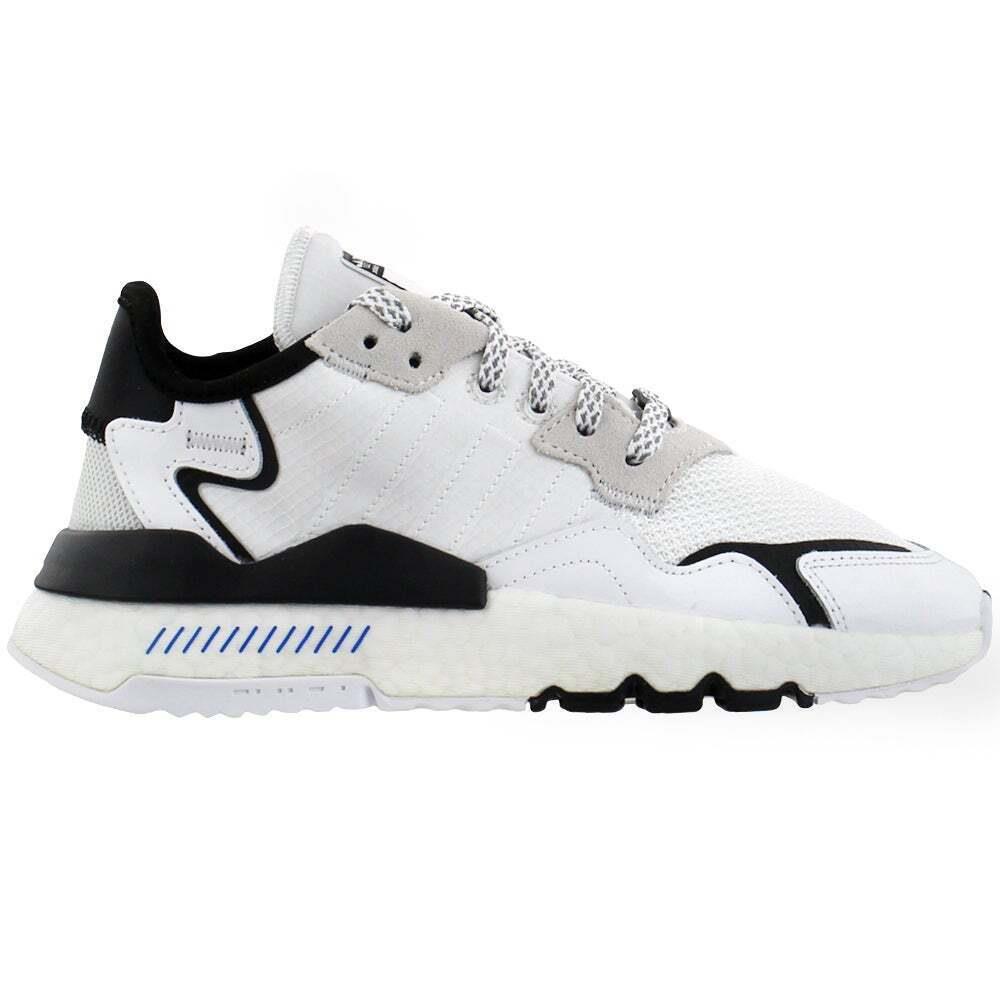 Adidas Nite Jogger J Star Wars Storm Tropper Youth Size 4.5 White Rare - Black, White