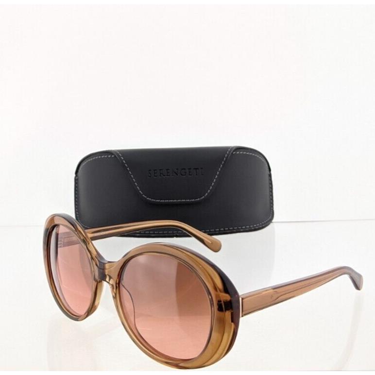 Serengeti Sunglasses Bascall SS541006 55mm Clear Brown Frame
