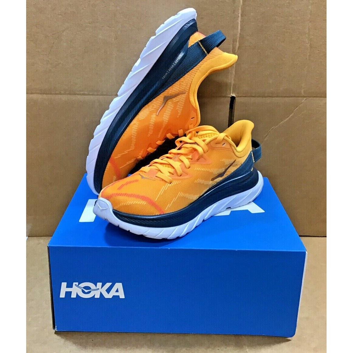 Hoka One Men`s Mach Supersonic Radiant Yellow/camellia Running Shoes