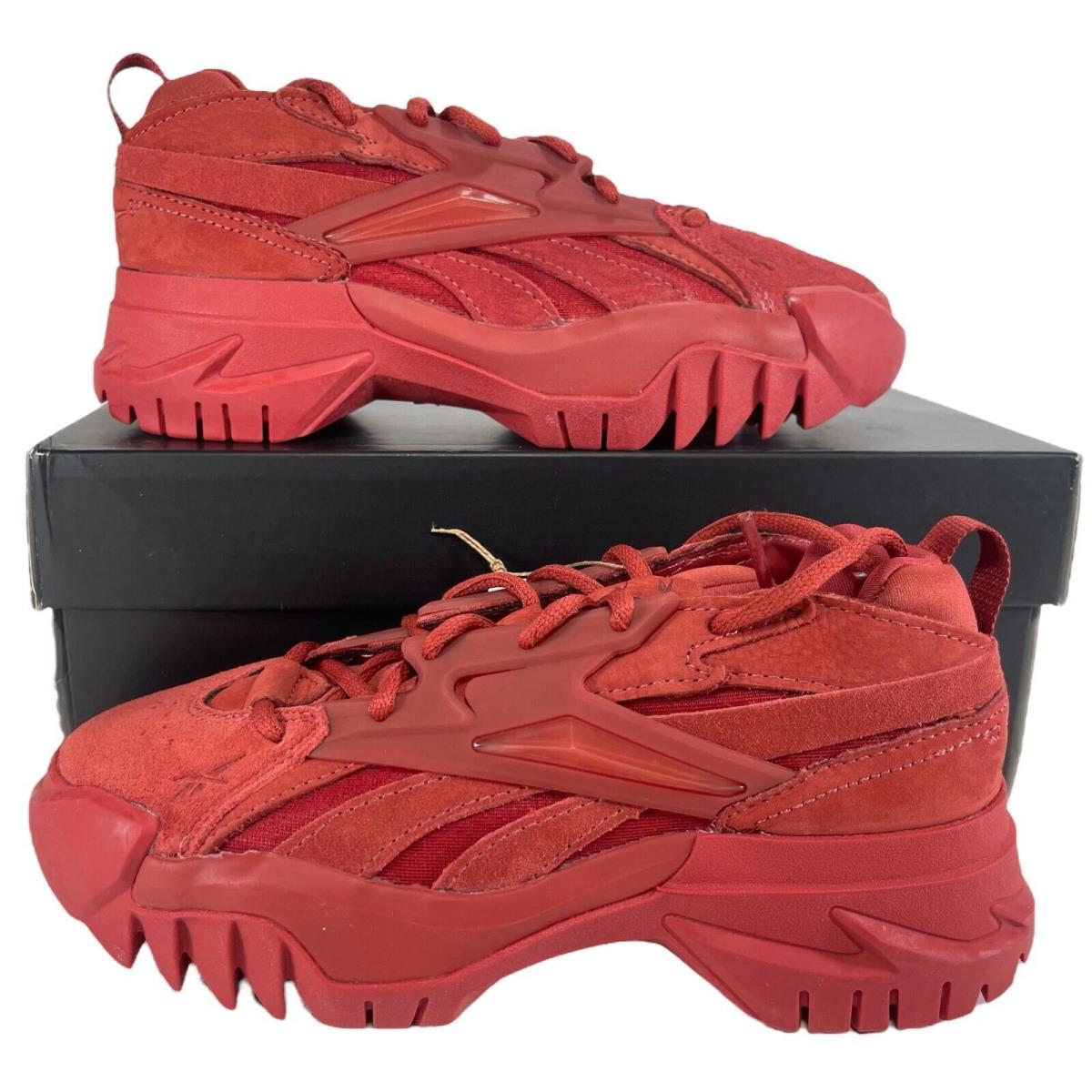 Reebok Cardi B Club C V2 Women`s Shoes Sneakers Red