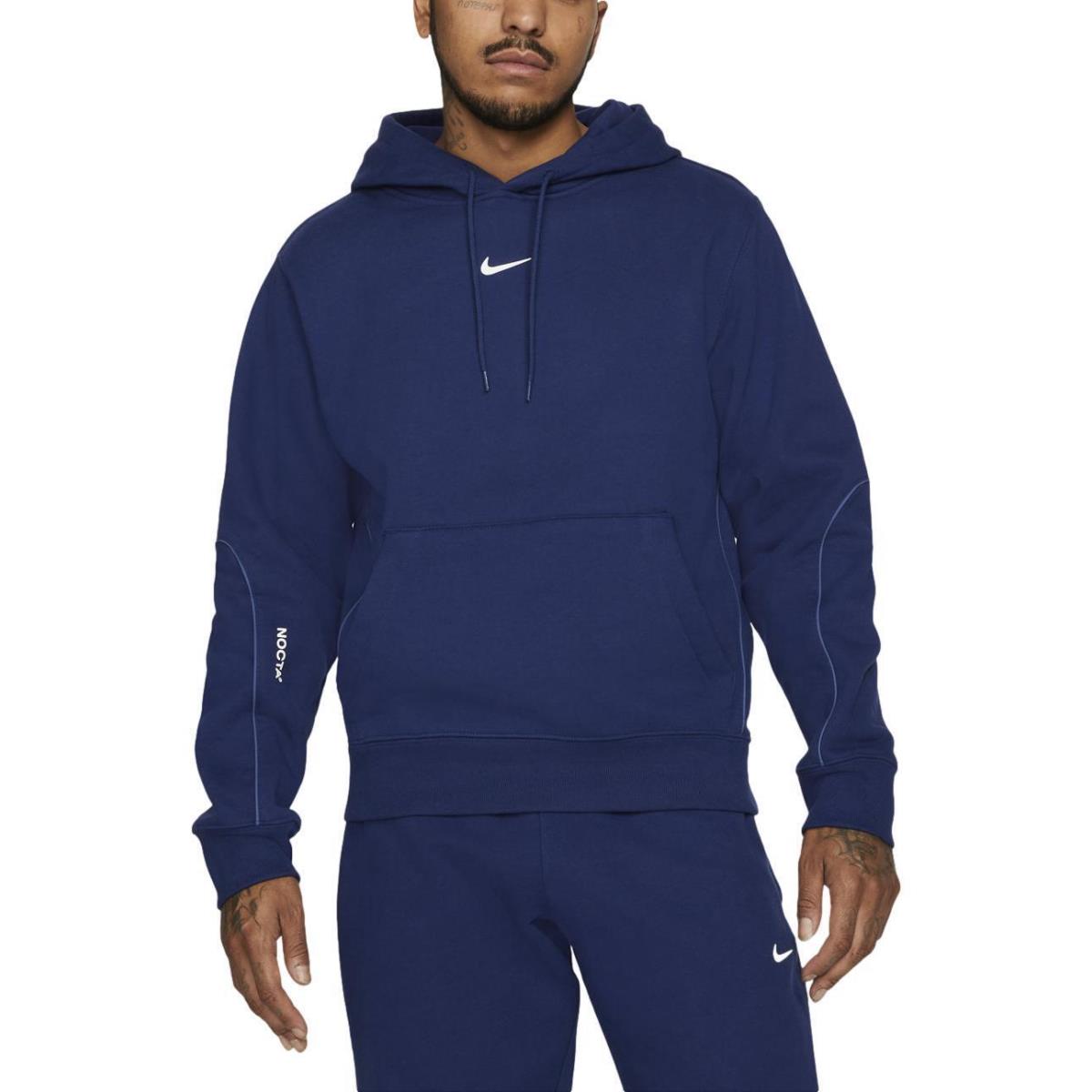 Nike x Drake Nocta Cardinal Stock Hoodie `blue Void/white` DA3920-492