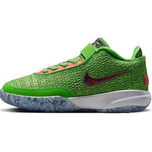 Nike shoes  - Green Apple/Reflect Silver 1