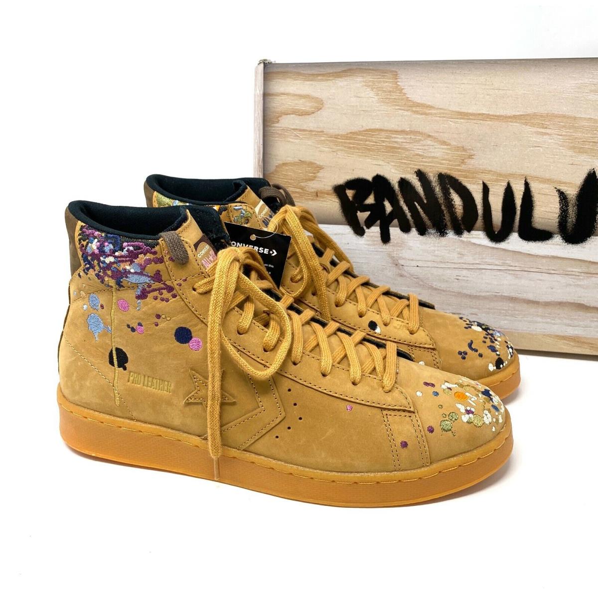 Converse X Bandulu Shoes Pro Leather Mid Honey Boot Suede Sneaker Men`s 169908C