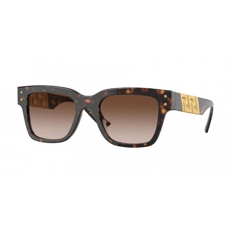 Versace Sunglasses VE4421 108/13 52mm Havana / Brown Gradient Lens