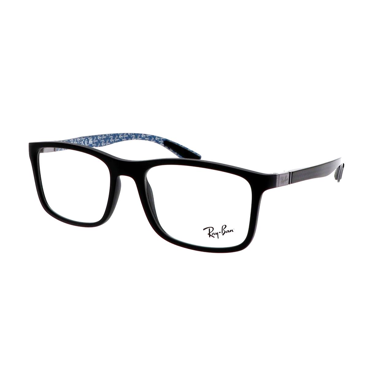 Ray-ban Eyeglasses Tech Series RB 8908 5196 53-18 Black Carbon Fiber Frames