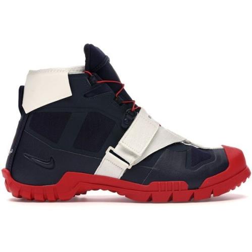 Nike Sfb Mountain Undercover Obsidian Sz 8 - Dark Obsidian/University Red-White