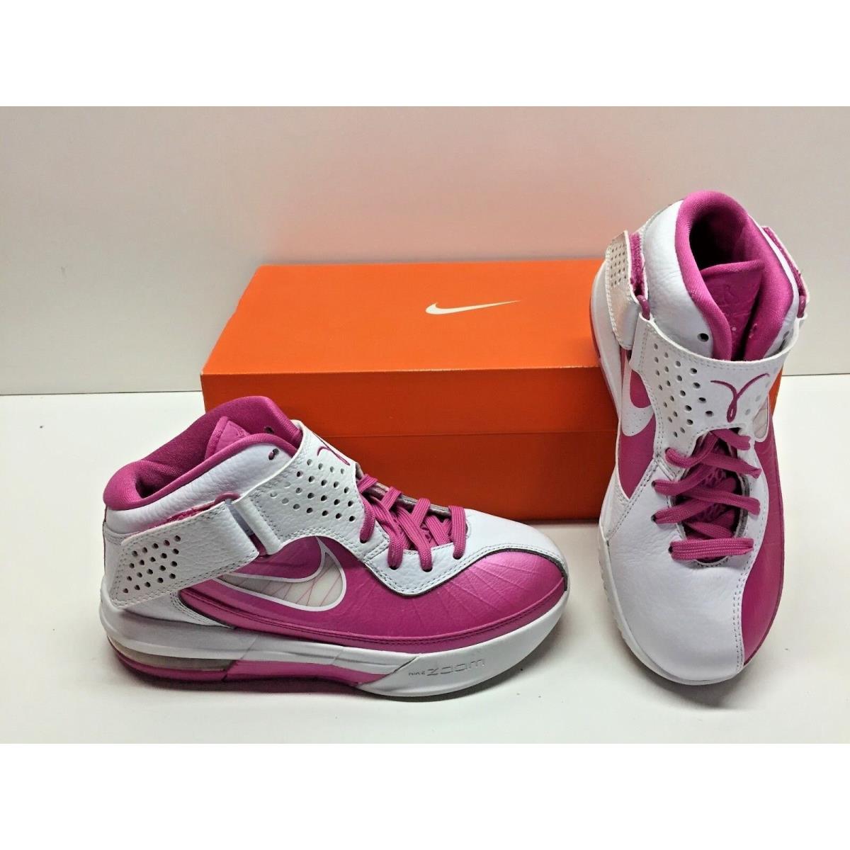 Nike Air Max Soldier V 5 Lebron 454132 Breast Cancer Sneakers Shoes Womens 5