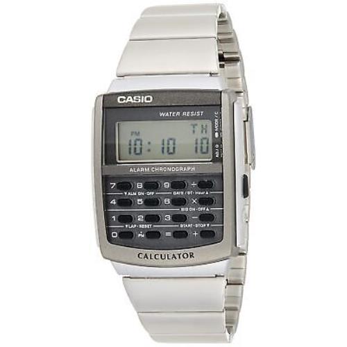 Casio Classic Quartz Calculator Mens Watch CA-506-1DF