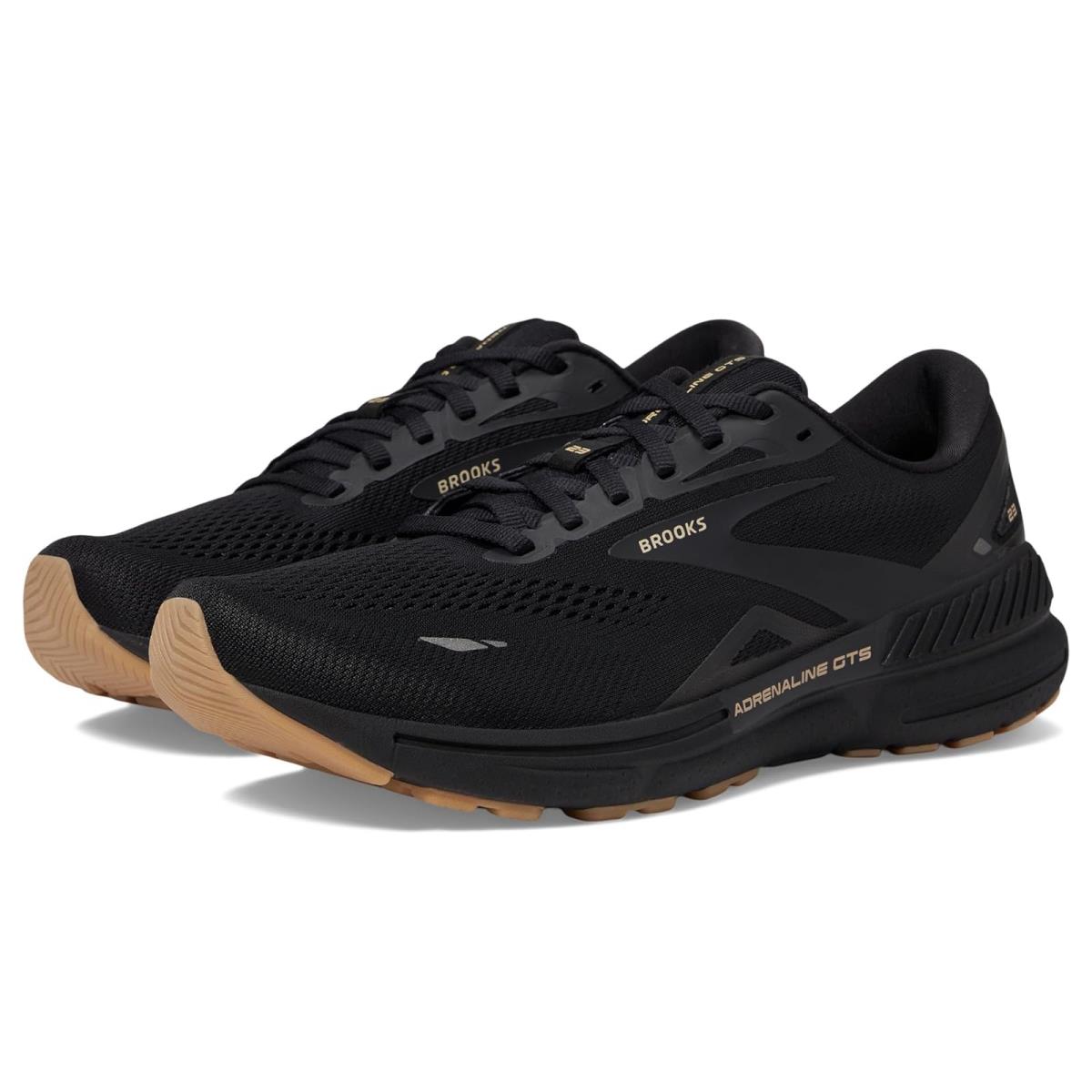 Man`s Sneakers Athletic Shoes Brooks Adrenaline Gts 23 Black/Cream/Biscuit