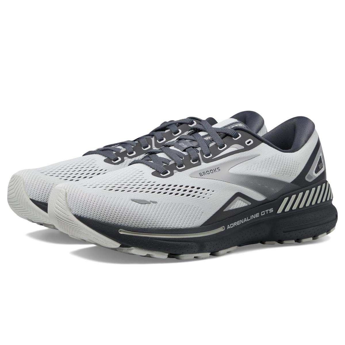 Man`s Sneakers Athletic Shoes Brooks Adrenaline Gts 23 Oyster/Ebony/Alloy