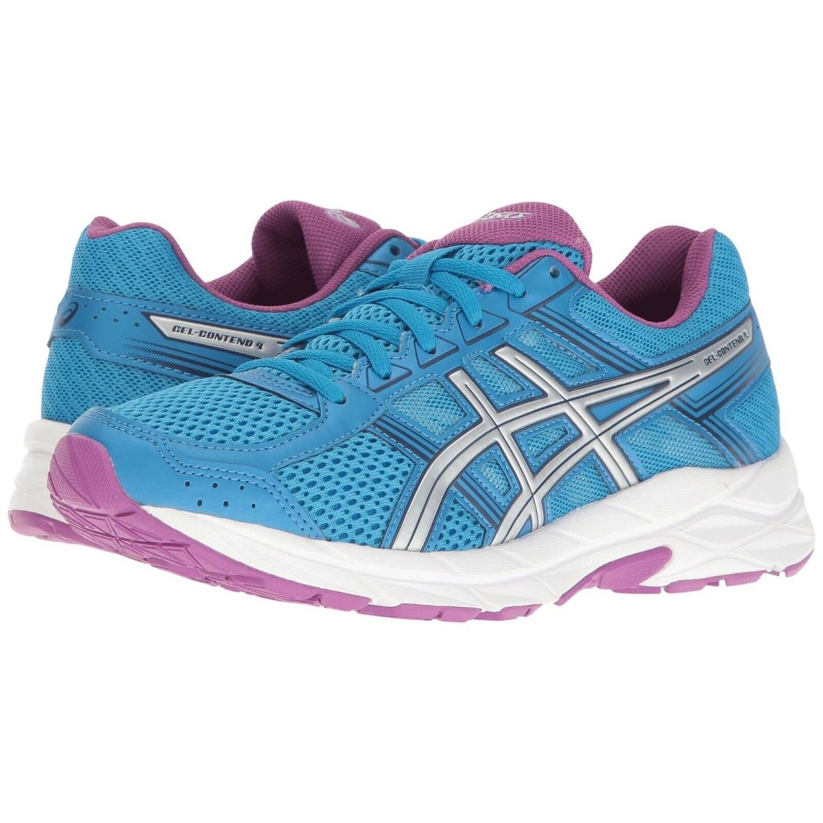 Womens Asics Contend 4 Running Shoes Sneakers - 10