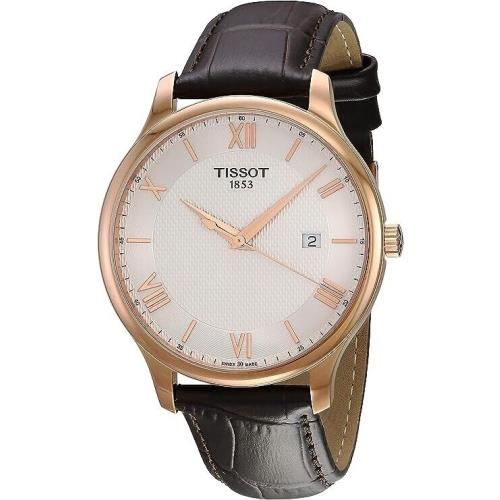 Tissot Men`s Tradition - T0636103603800 Mother-of-pearl/brown One Size
