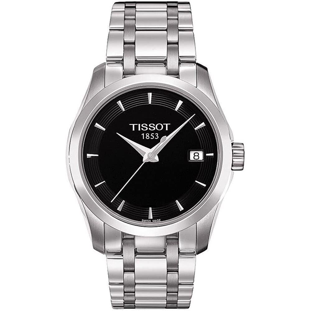 Tissot T-trend Couturier Black Dial Women`s Watch T035.210.11.051.00