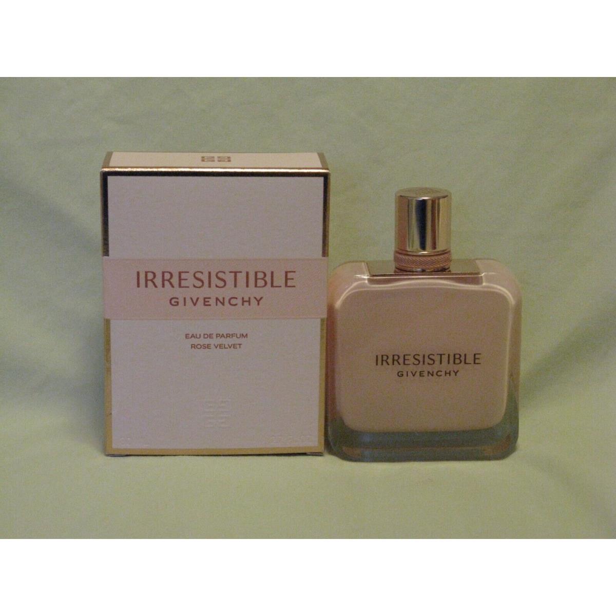 Givenchy `irresistible Rose Velvet` Edp 1.7oz Perfume Spray Full Sz