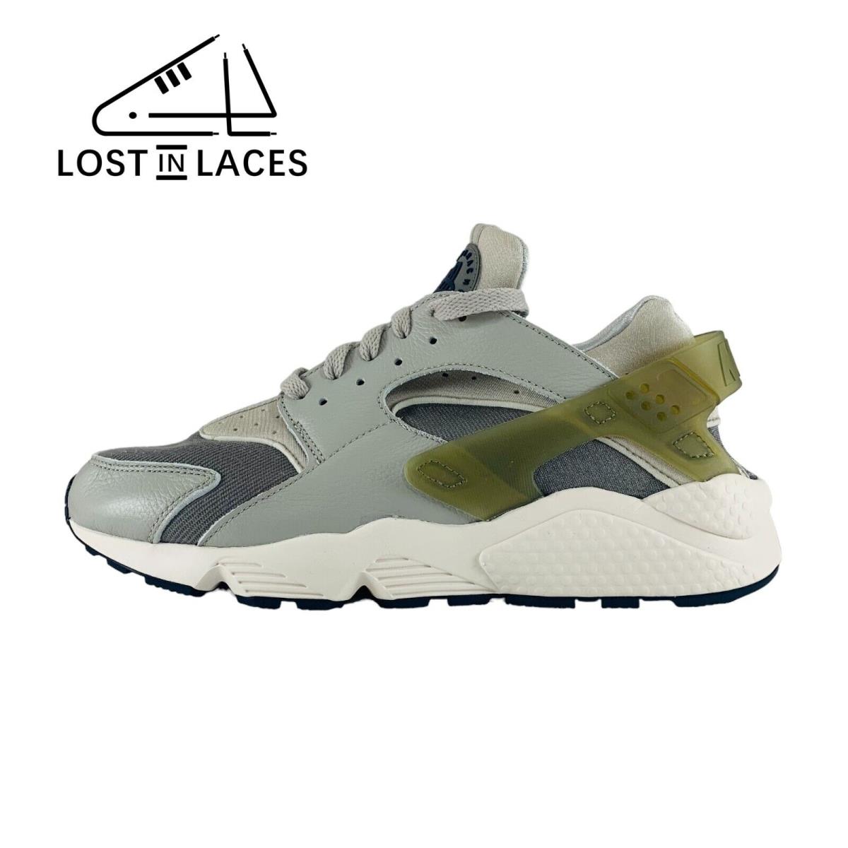 Nike Air Huarache Flat Pewter Grey Lifestyle Sneakers Shoes Men`s Sizes