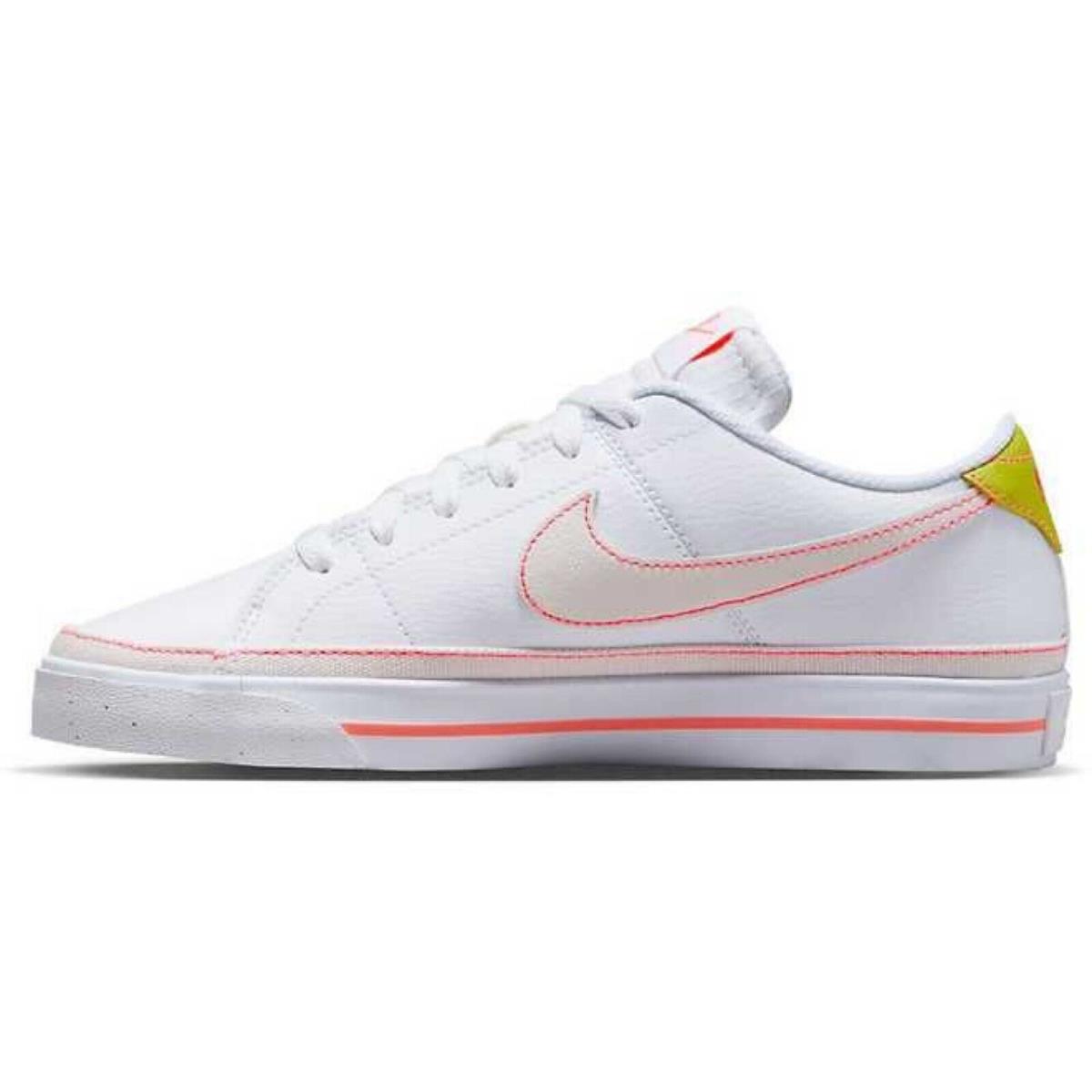 Nike shoes Court Legacy - White , White/Pink Punch/Green Cactus Manufacturer 13