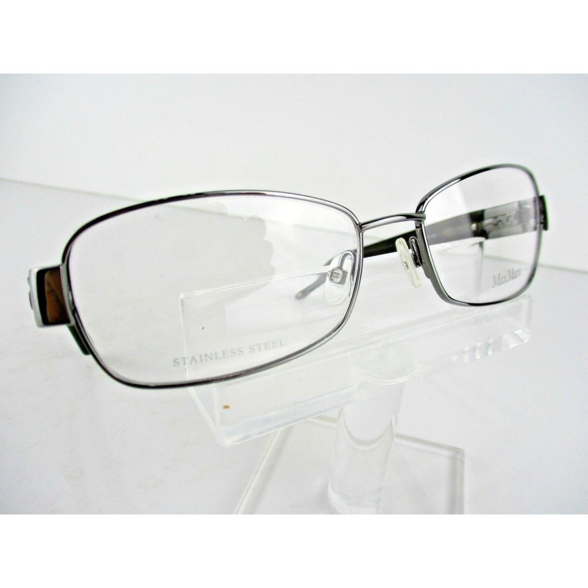 Max Mara MM 1128 0LDX Dark Gunmetal 54-16-135 Eyeglasses Frames