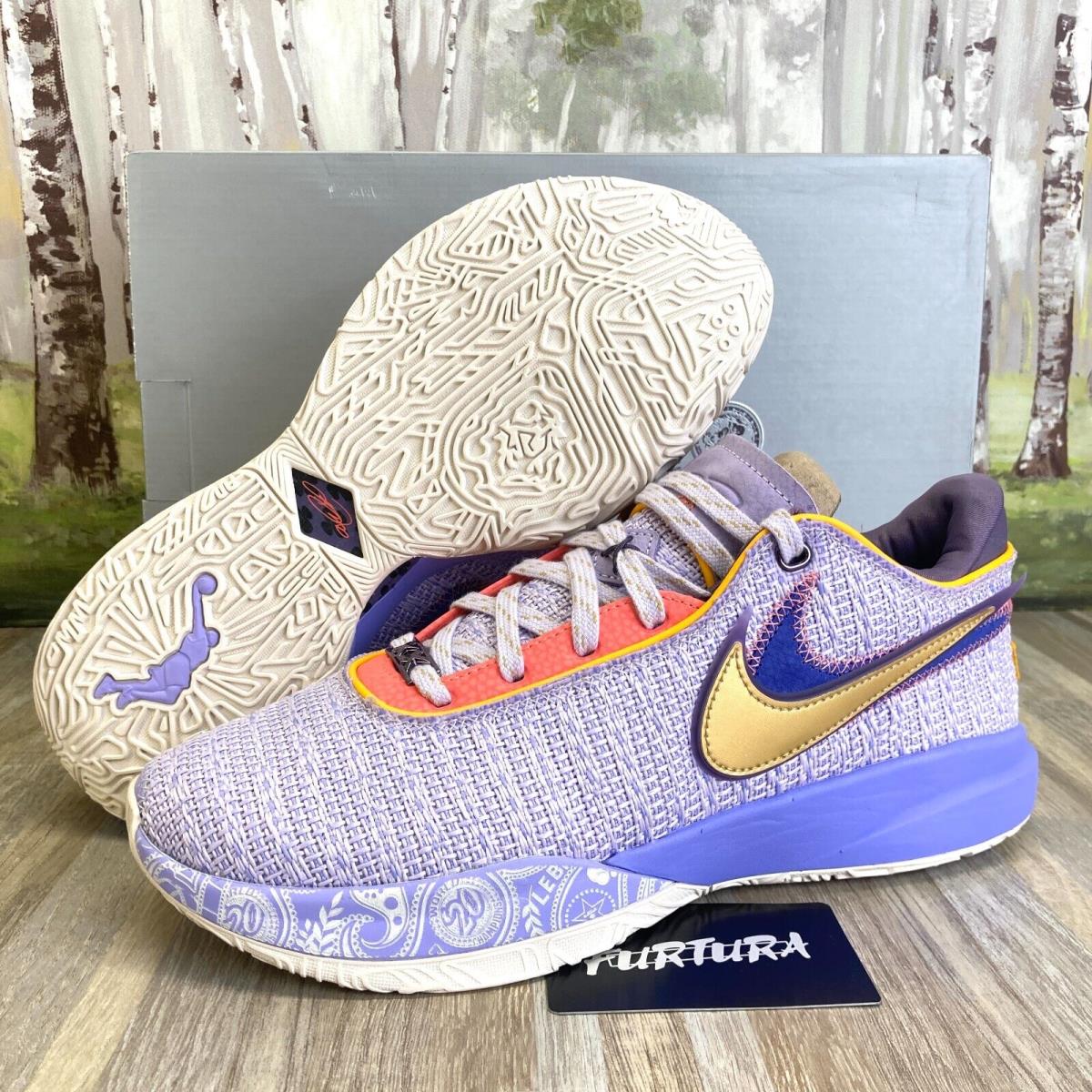 Buy LeBron 20 'Purple And Gold' - DJ5423 500 - Purple