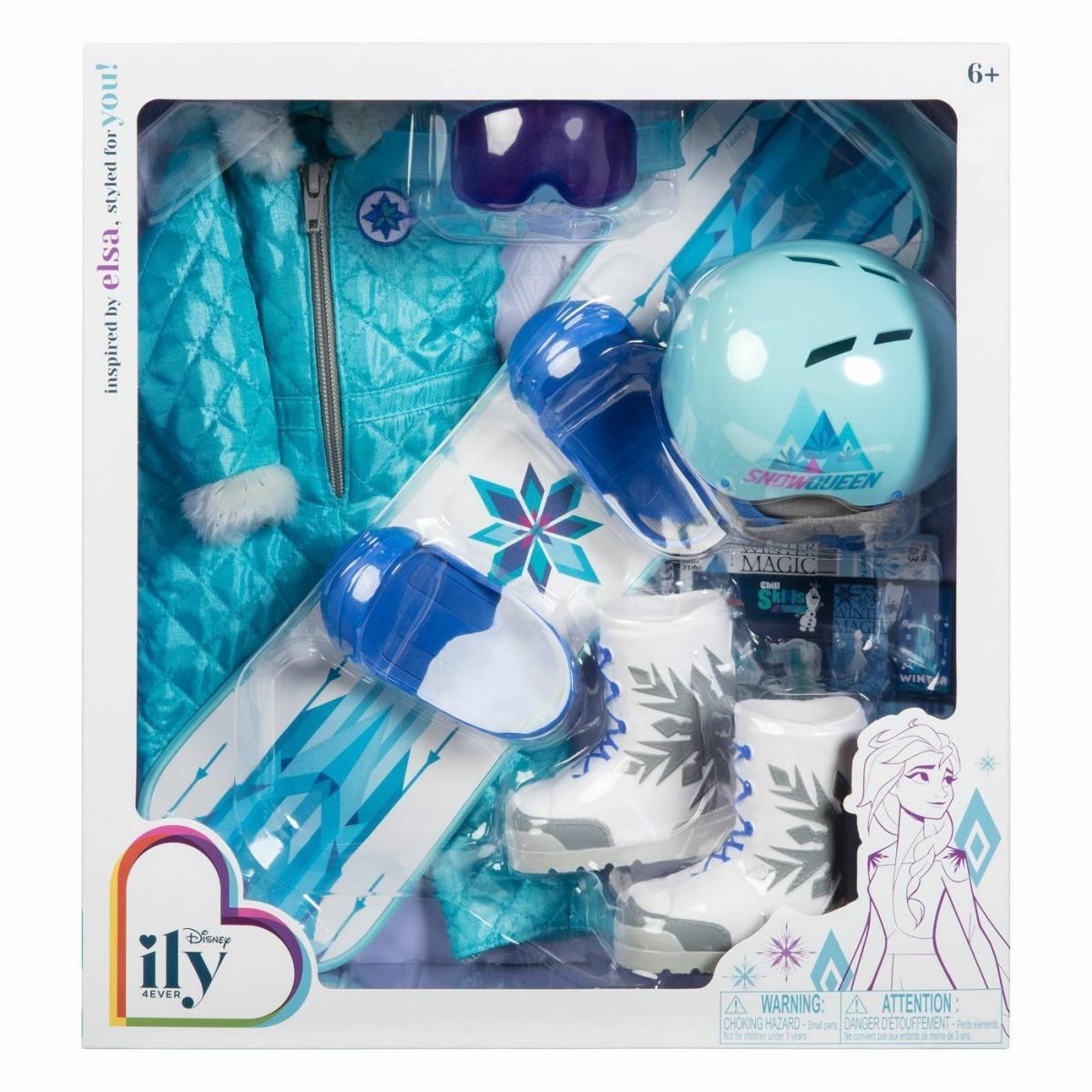 Disney Ily 4ever 18 Doll Elsa Inspired Deluxe Snowboarding Fashion Set