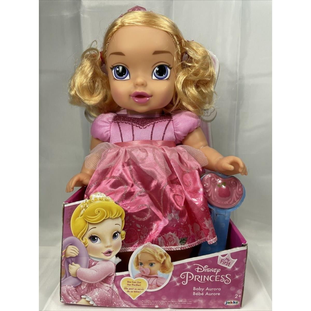 Disney Princess Deluxe Baby Aurora Doll with Pacifier Baby Doll Toy / 2019