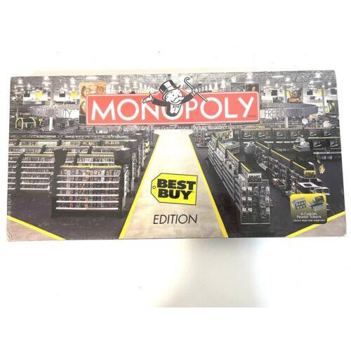 2002 Monopoly Best Buy Edition Board Game Custom Pewter Pcs