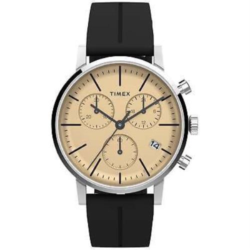 Timex Midtown Chronograph 40mm Champagne Watch