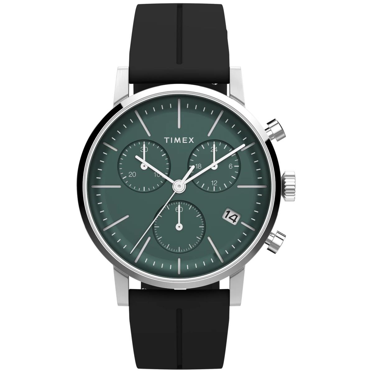 Timex Midtown Chronograph 40mm Green Watch