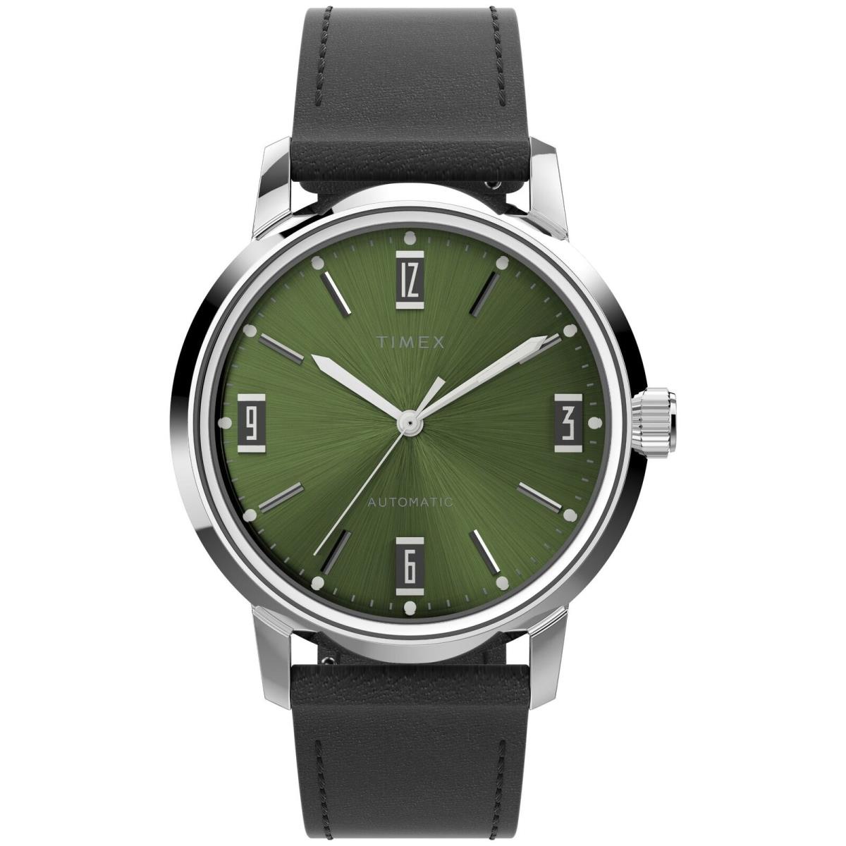 Timex Marlin Automatic 40mm Green Watch