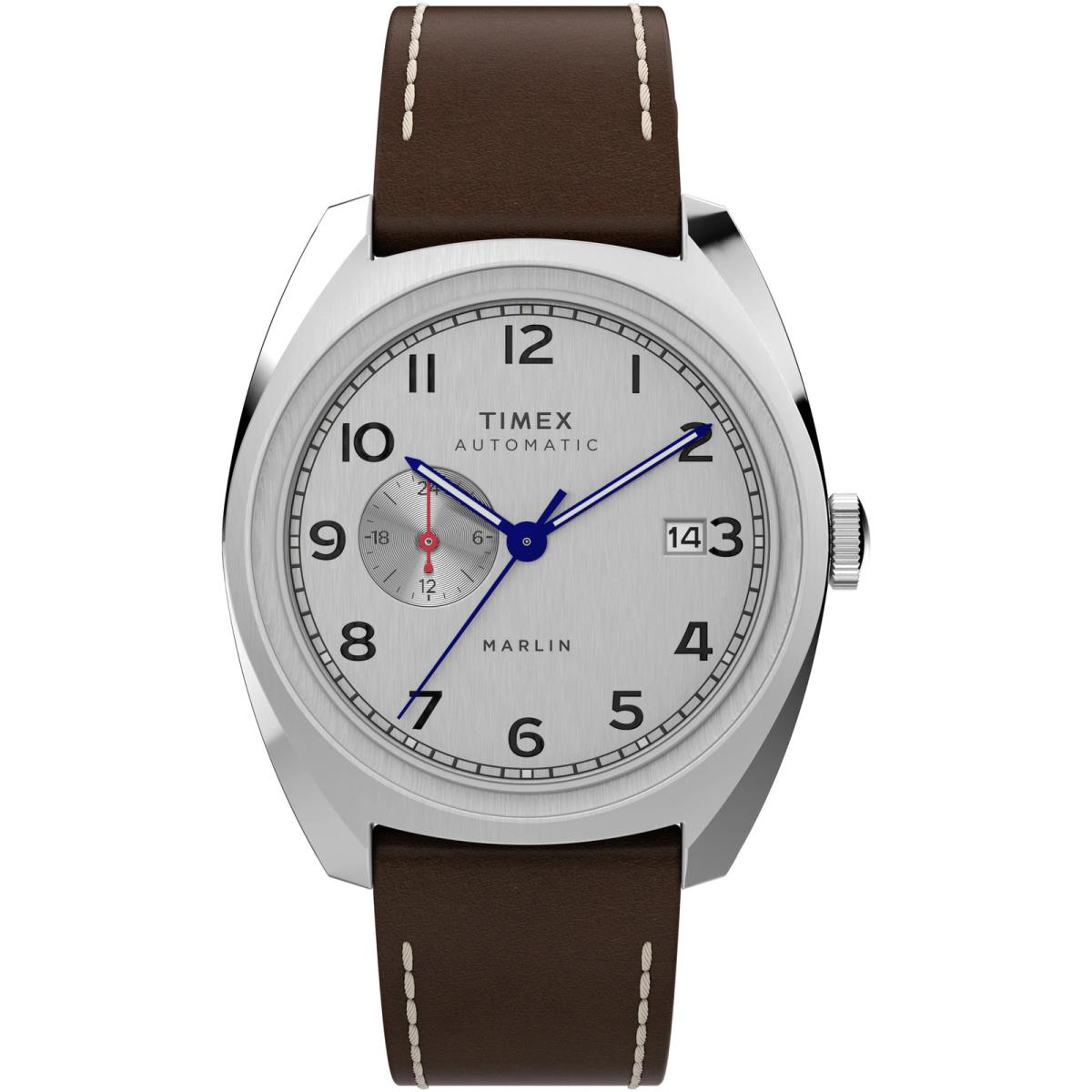 Timex Marlin Sub-dial Automatic 39mm White Watch