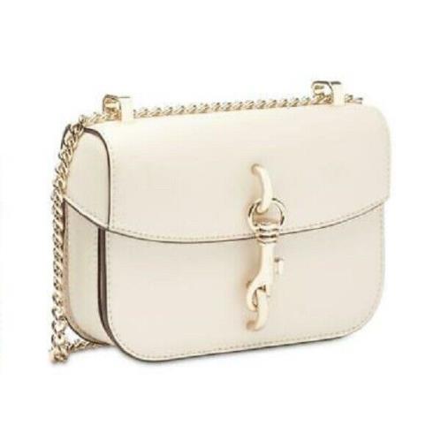 Dkny Women Ivory Ink Small Cross Body Shoulder Flap Purse