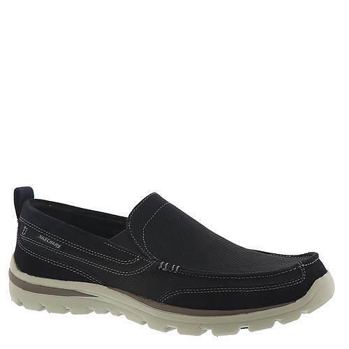 Mens Skechers Usa Superior-milford Black Suede Shoes
