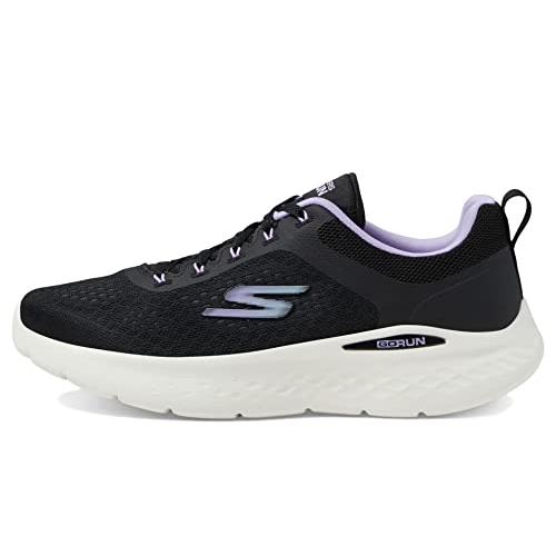 Skechers Women`s Go Run Lite Sneaker Black/Purple
