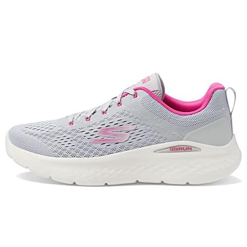 Skechers Women`s Go Run Lite Sneaker Gray/Pink