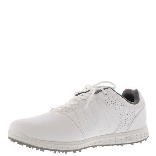 Mens Skechers Performance GO Golf Pivot White Grey Mesh Shoes - White Grey