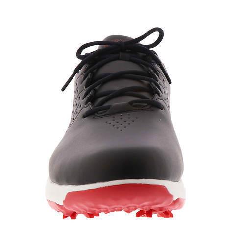 Mens Skechers Performance GO Golf TORQUE-2 Golf Black Red Leather Shoes Medium/Regular