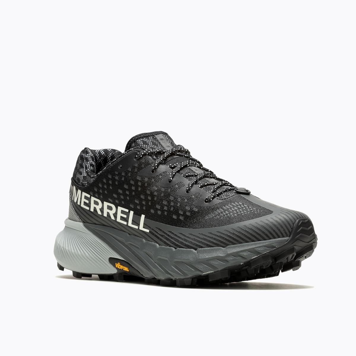 Man`s Sneakers Athletic Shoes Merrell Agility Peak 5 Black/Granite 1