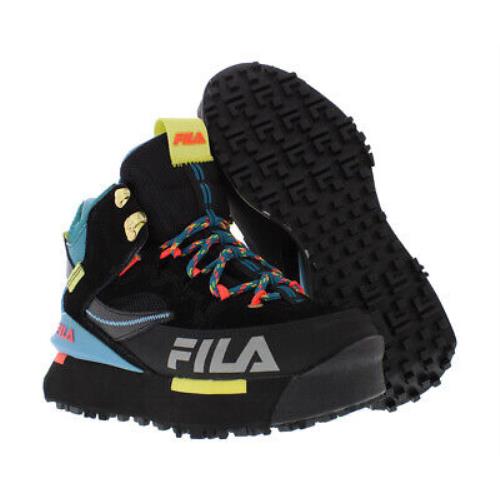 Fila Renno Multi Trekking Womens Shoes - Black/Blue , Black Main