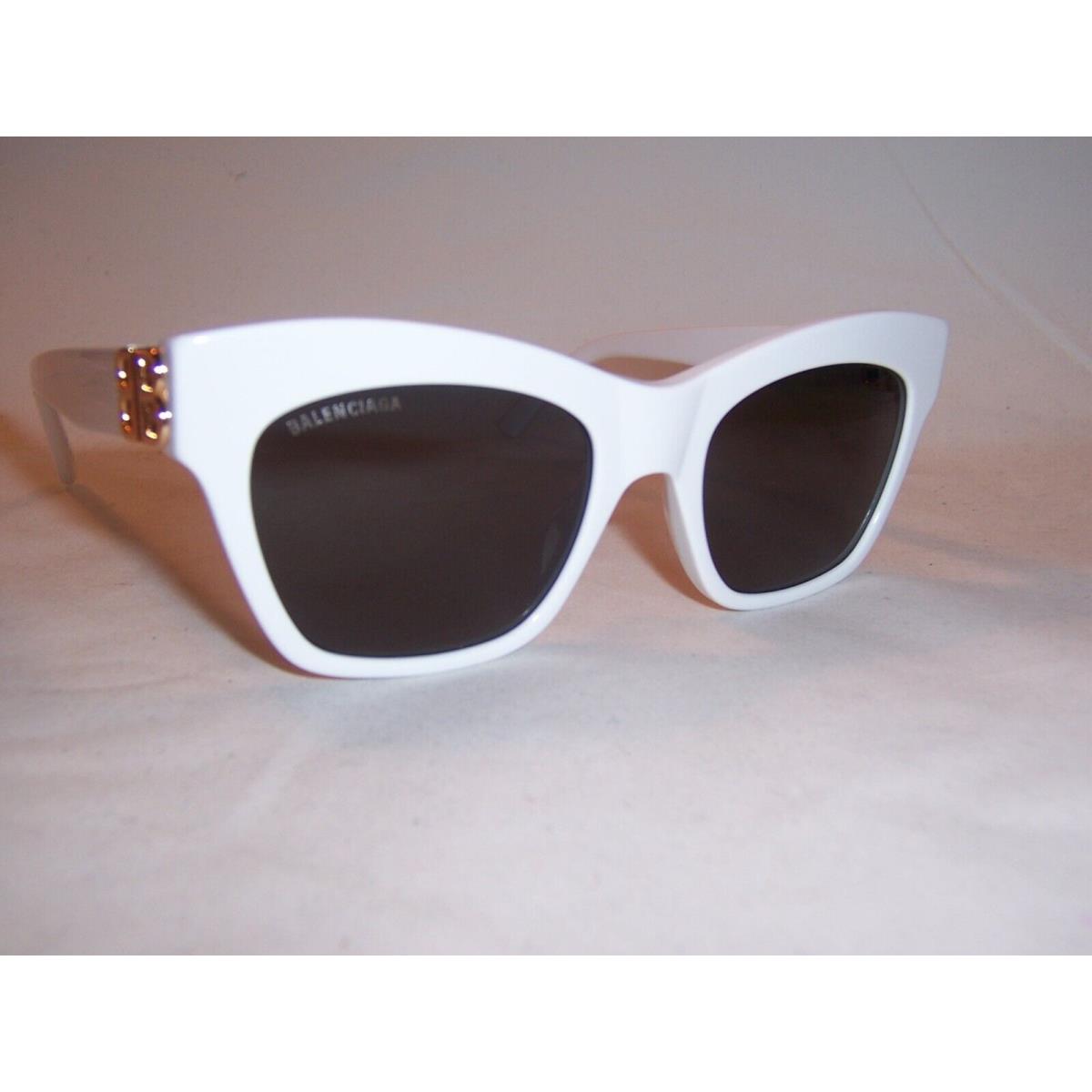 Balenciaga Sunglasses BB 0132S 006 White/gray 53MM 0132